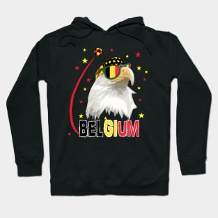 Belgium Soccer T-Shirt Hoodie